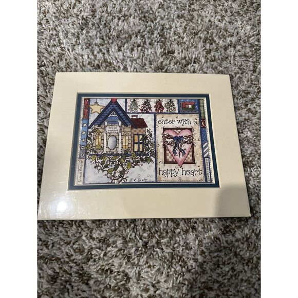 Vtg Folk Art Prints  8x10‎ - Picture 1 of 2